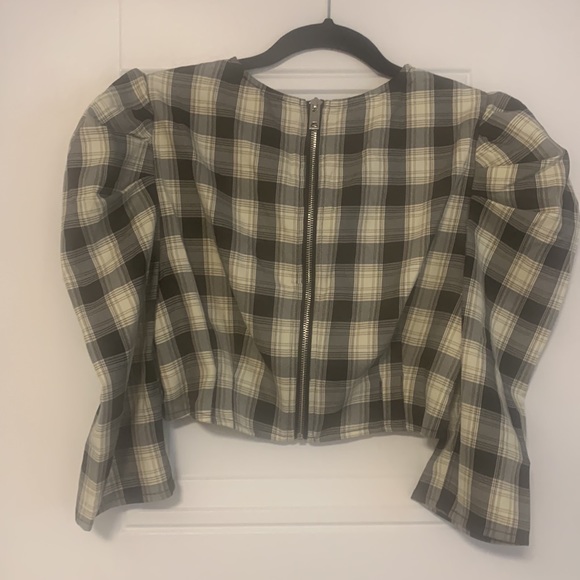 Pomelo Black and Cream Patterned Shirt - Picture 2 of 2